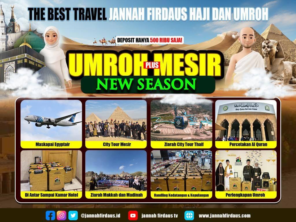 MESIR UMRAH NEW SEASON 1448 H BINTANG 5